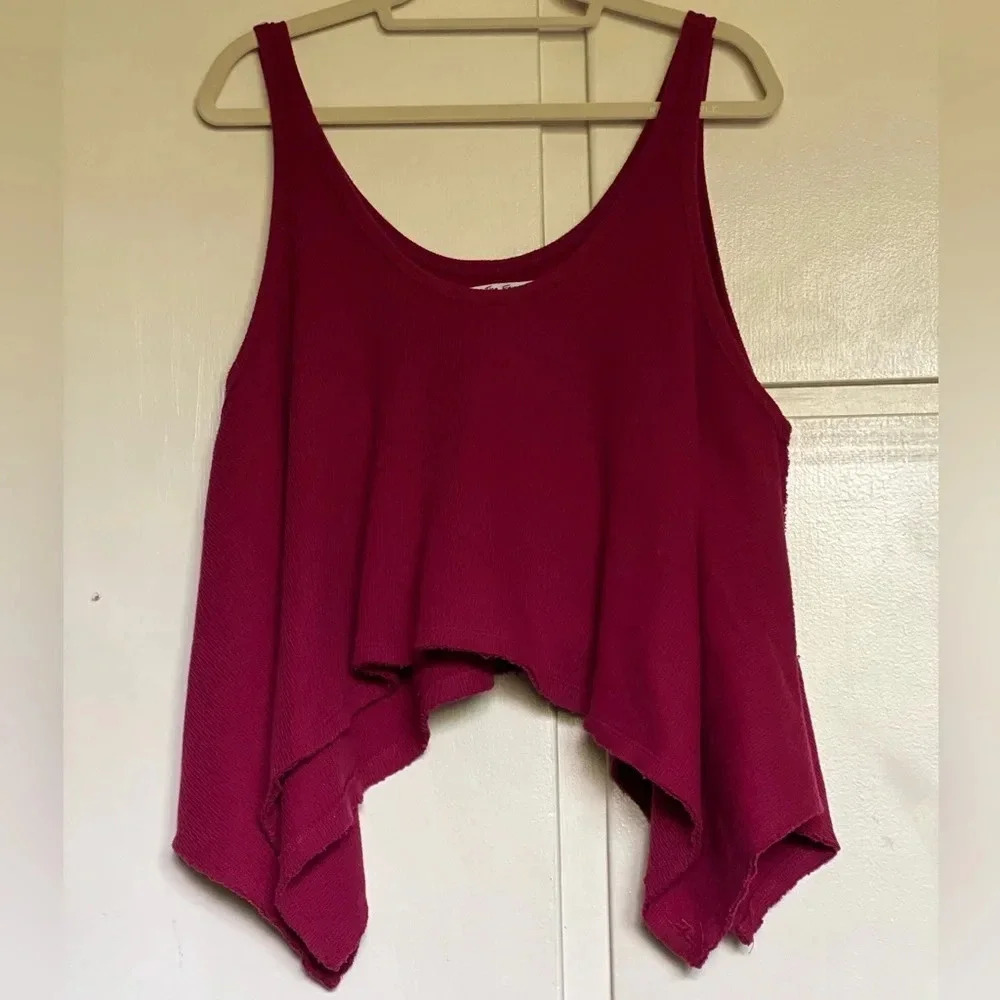 We The Free Sing La La Swing Tank Top Red Size‎ Small